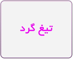 تیغ گرد
